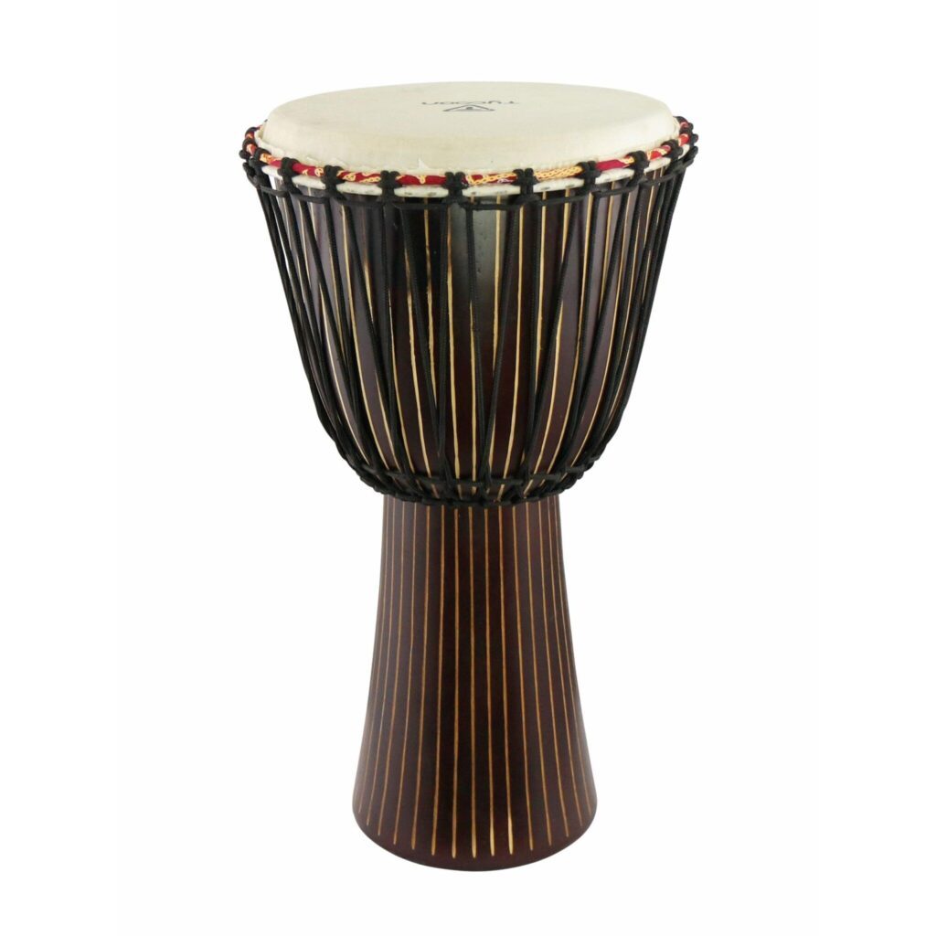 MASTER HANDCRAFTED PINSTRIPE ROPE-TUNED DJEMBE | Tycoon