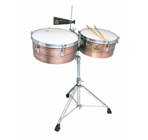 Tycoon Percussion 13 Inch & 14 Inch Chrome Shell Timbales 