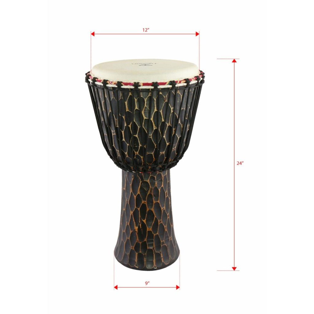 MASTER HANDCRAFTED ORIGINAL ROPE-TUNED DJEMBE | Tycoon