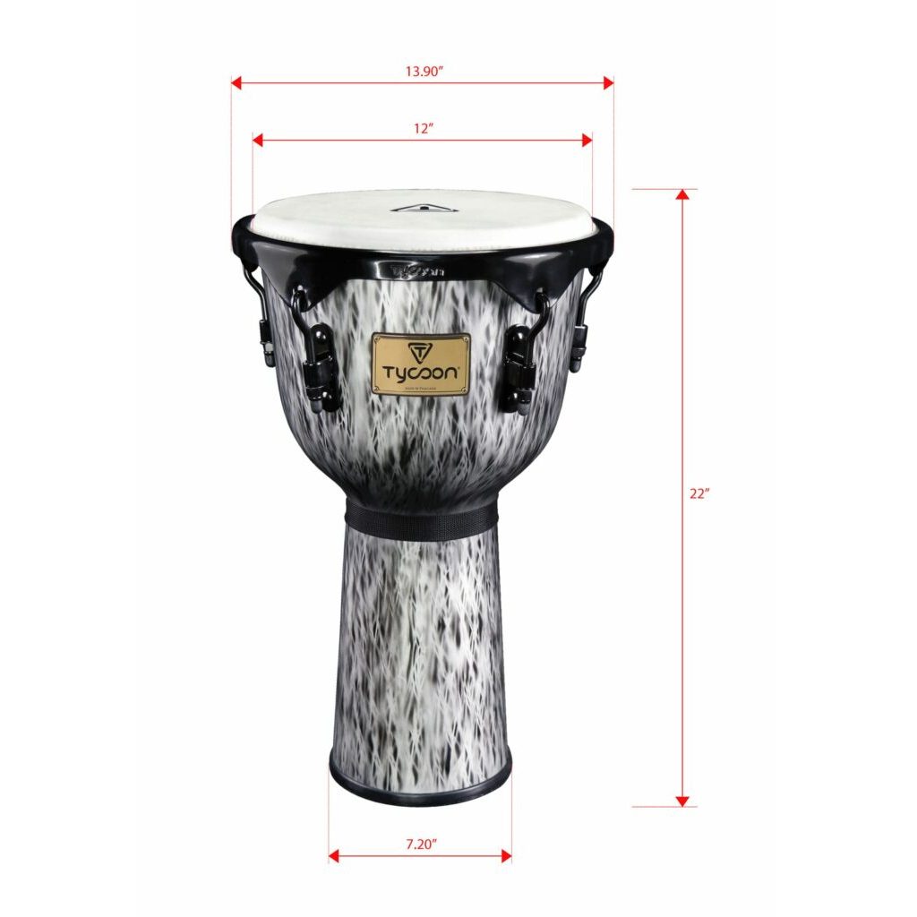 SUPREMO SELECT KINETIC STEEL SERIES DJEMBE | Tycoon