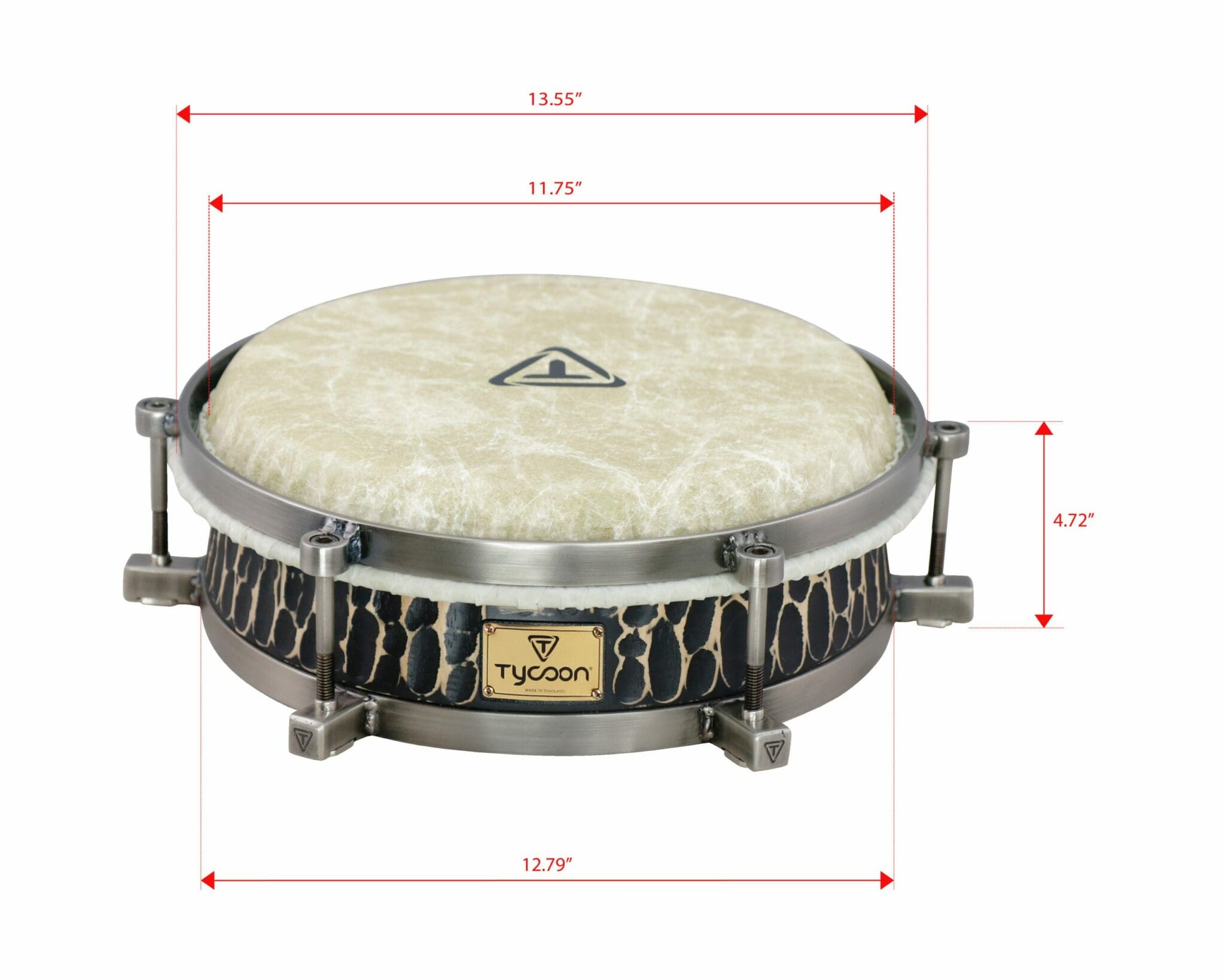 人気 おすすめ TYCOON PERCUSSION MTBG-BC Master Grand Series Bongos